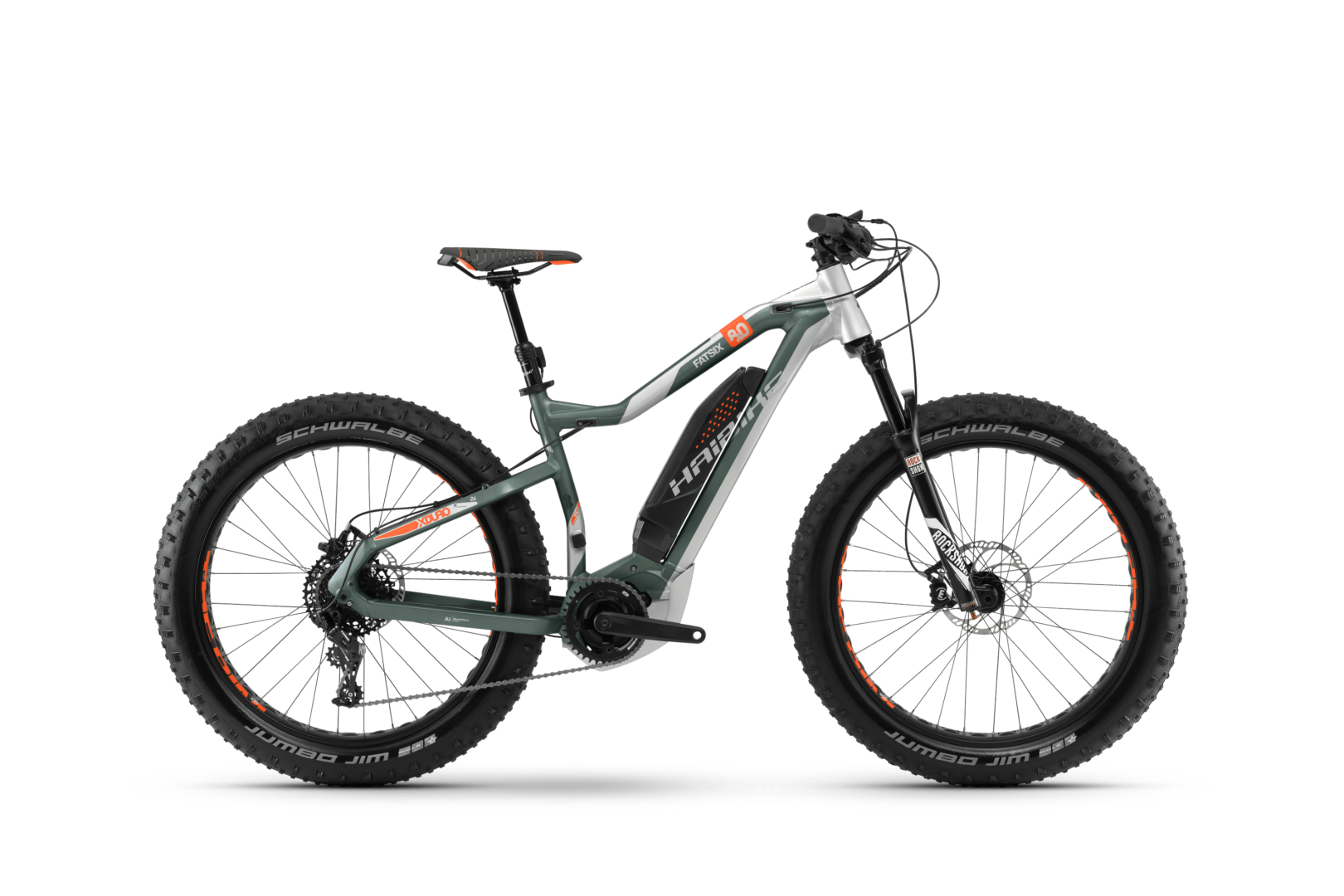 Noleggio Fat eBike con faro Luce notturna Haibike XDURO FatSix